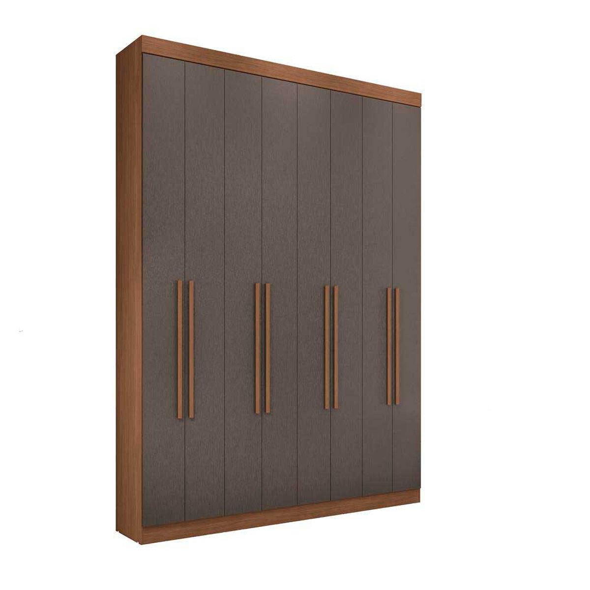 Clóset Altavision VIP 8 Puertas 4 Cajones Jatoba Grafito
