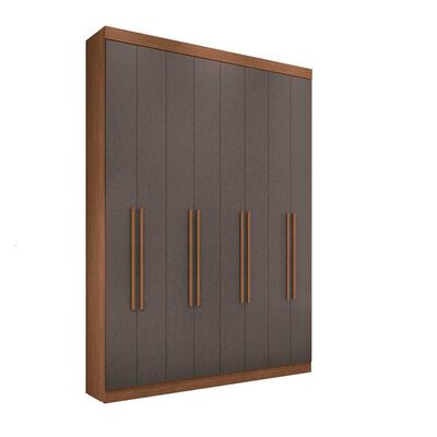 Clóset Altavision VIP 8 Puertas 4 Cajones Jatoba Grafito
