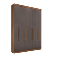 Clóset Altavision VIP 8 Puertas 4 Cajones Jatoba Grafito