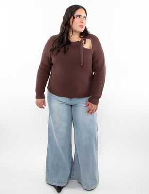 Imagen 2 del producto Jeans Wide Led Mujer Extralindas Celeste