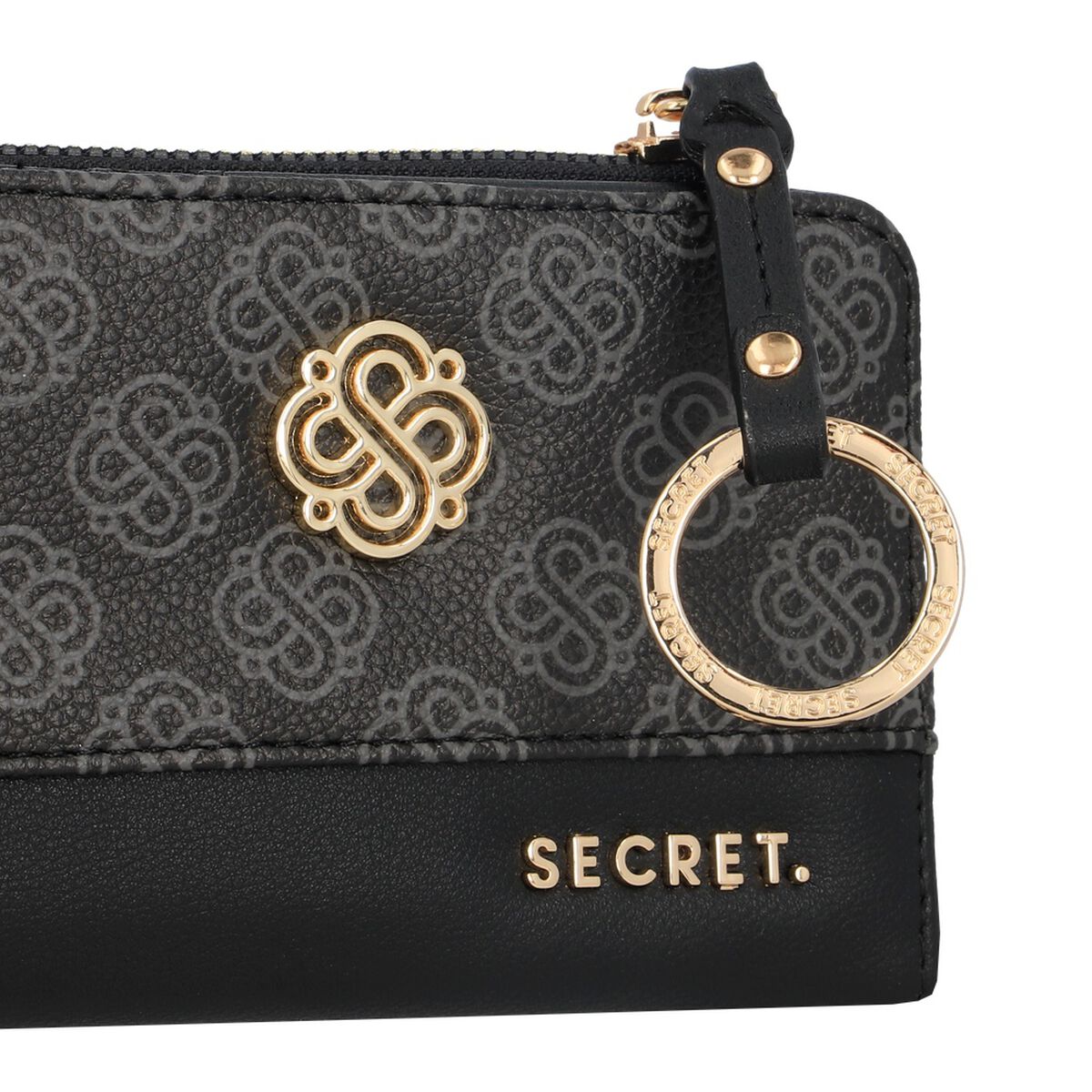 Billetera Secret Avignon FW25 S Negro