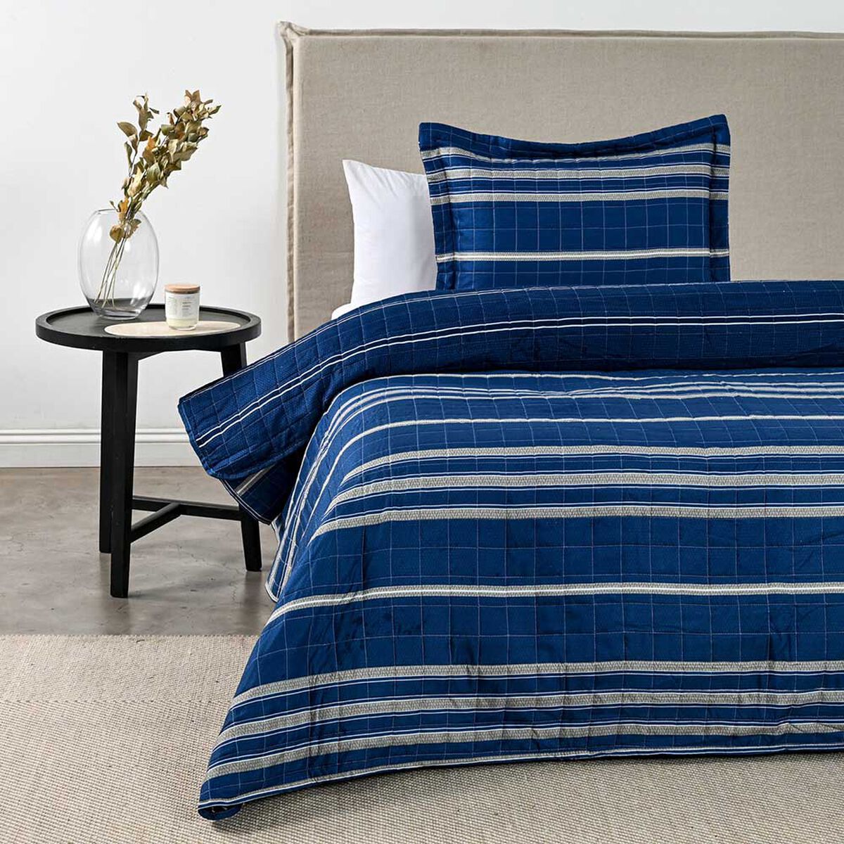 Quilt American Family 1.5 Plazas Marino