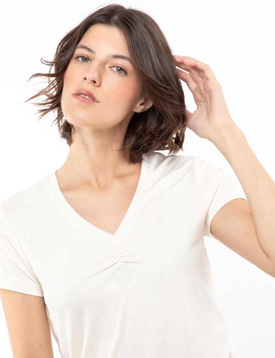 Polera Manga Corta Mujer Zibel