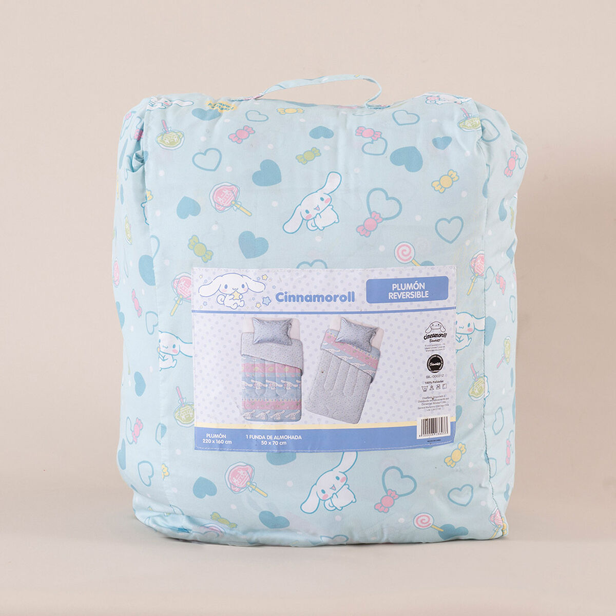 Plum&oacute;n Sanrio-Cinnamoroll 1,5 Plazas Sweets
