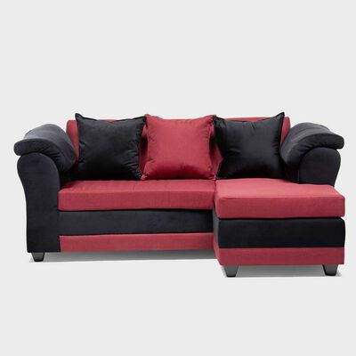 Imagen 2 del producto Sofá Seccional Almore Reversible 3 Cuerpos Negro