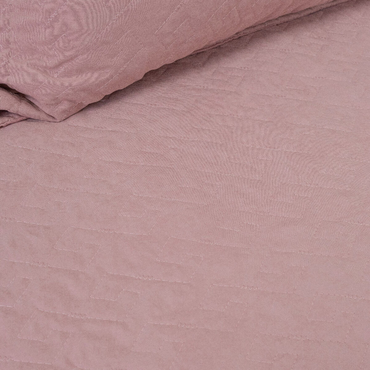 Quilt Doral 1,5 Plazas Lumi Velvety Rosa