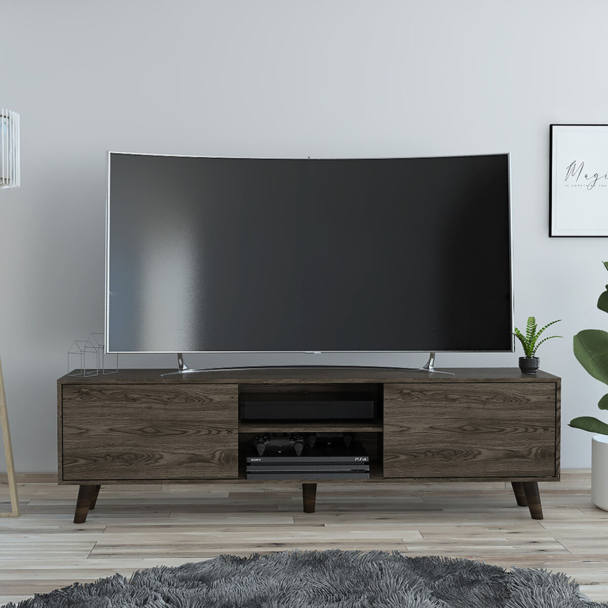 Rack TV TuHome Cincinatti Hasta 80"