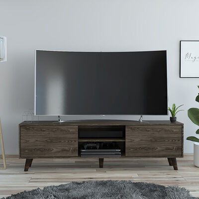 Imagen 1 del producto Rack TV TuHome Cincinatti Hasta 80""