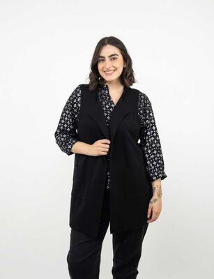 Imagen 1 del producto Sweater Sin Mangas Mujer Extralindas Negro