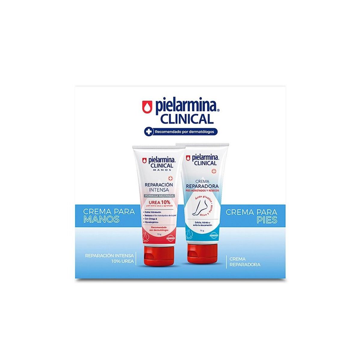Set Crema Manos y Pies Pielarmina Clinical