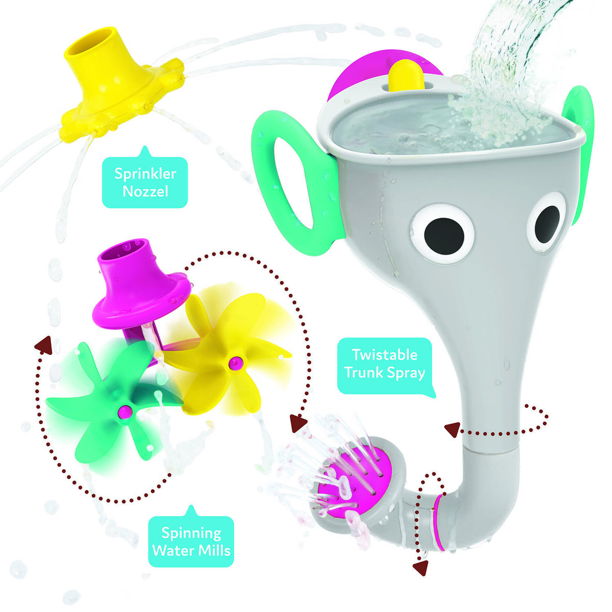 Elefante Embudo Gris Yookidoo 