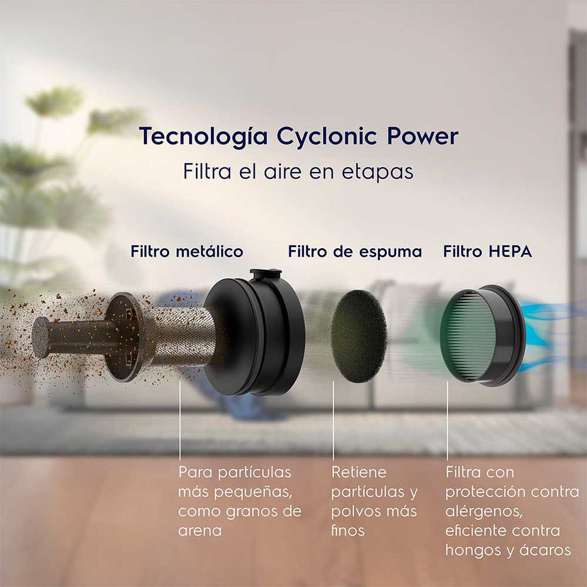 Aspiradora Inalámbrica Electrolux PTEC100