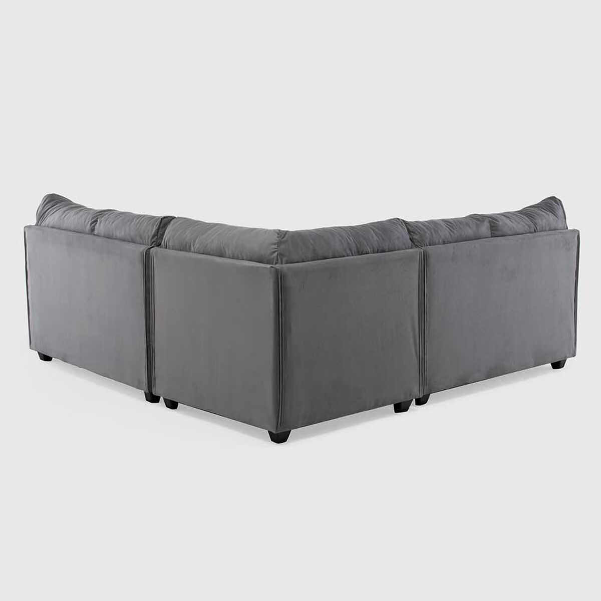 Sofá Seccional Muebles MPR New Alerce 5 Gris
