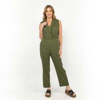 Enterito Largo Sin Mangas Mujer Portman Club Verde