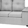 Sofá Seccional Mexx Muebles Hamburgo 5 Cuerpos Gris
