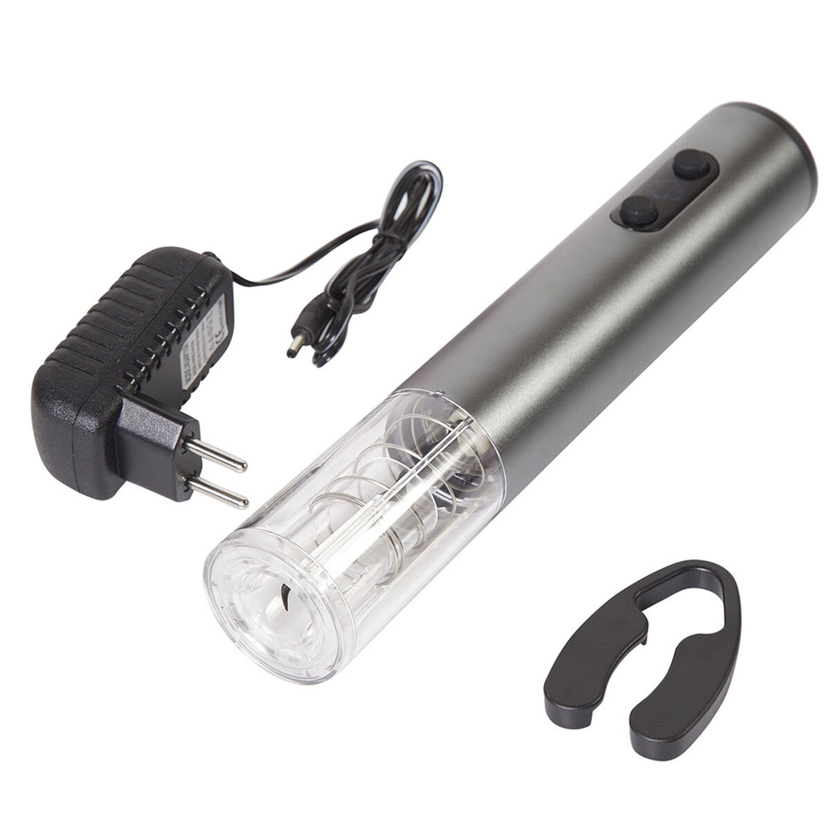Set Parrillero Wayu Cuchillo Chef + Plato de Madera + Sacacorchos Eléctrico + Mix de Sales + Caja Fósforos