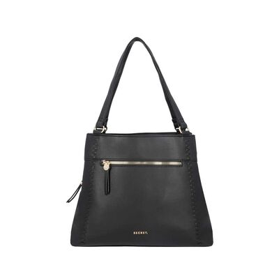 Cartera de Hombro Secret Monaco FW25 L Negro