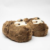 Pantufla Perezoso Mujer Icono Cafe