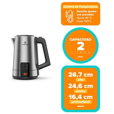 Imagen 2 del producto Hervidor Eléctrico Mademsa MEK50 2 lts.