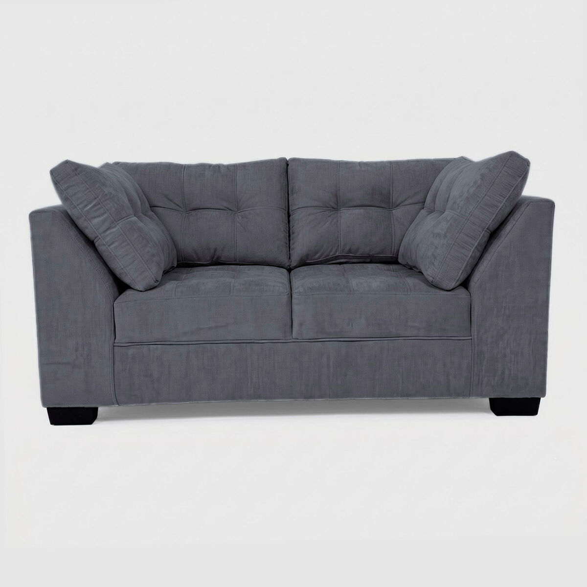 Sof&aacute; Muebles MPR Edimburgo 2 Cuerpos Gris Oscuro