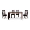 Juego de Comedor CIC &Ntilde;uble 6 Sillas Chocolate