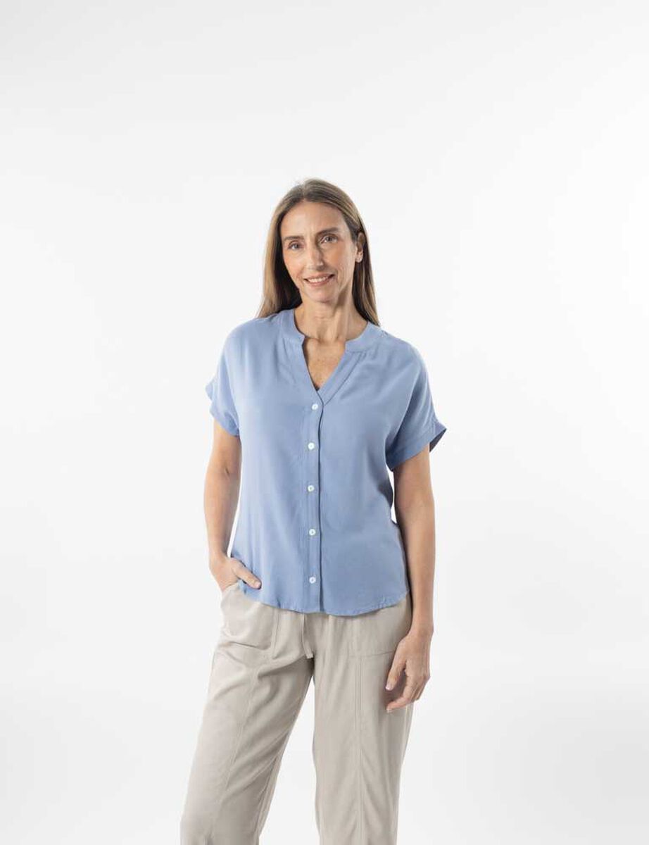 Blusa Manga Corta Mujer Portman Club