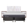 Box Spring CIC Base Dividida 2 Plazas Ortopedic Advance + Respaldo + 2 Veladores