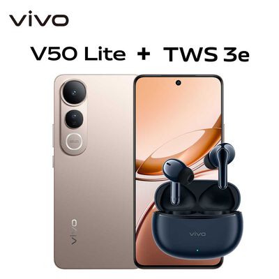 Celular Vivo V50 Lite 256GB 6,77" Titanio Liberado