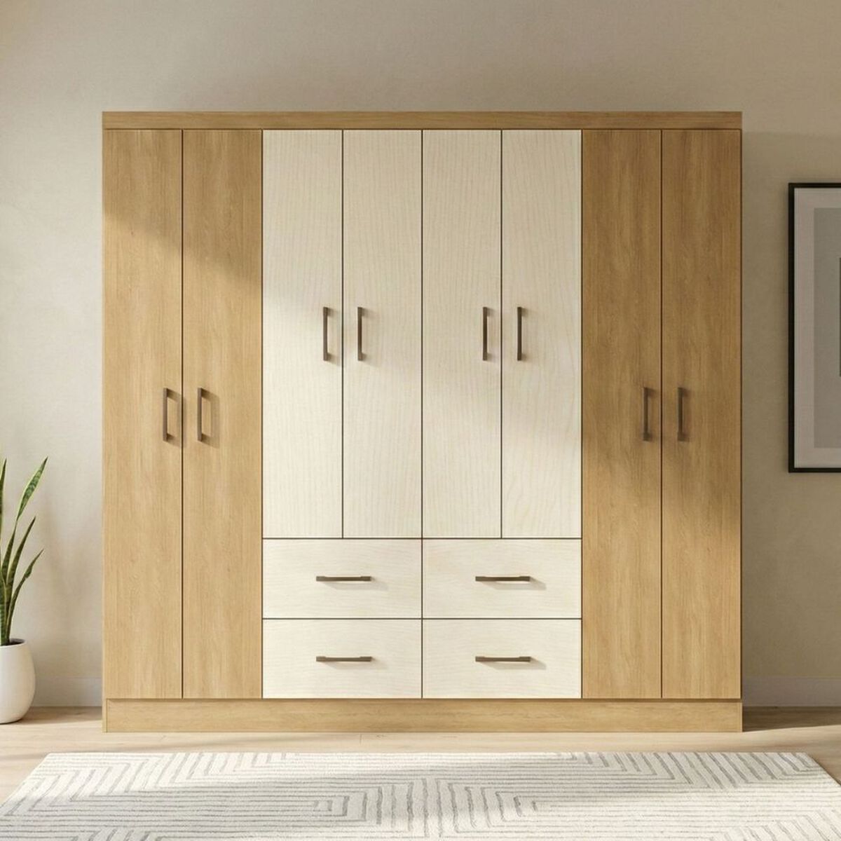 Closet Exit 8P 4C Roble/Beige