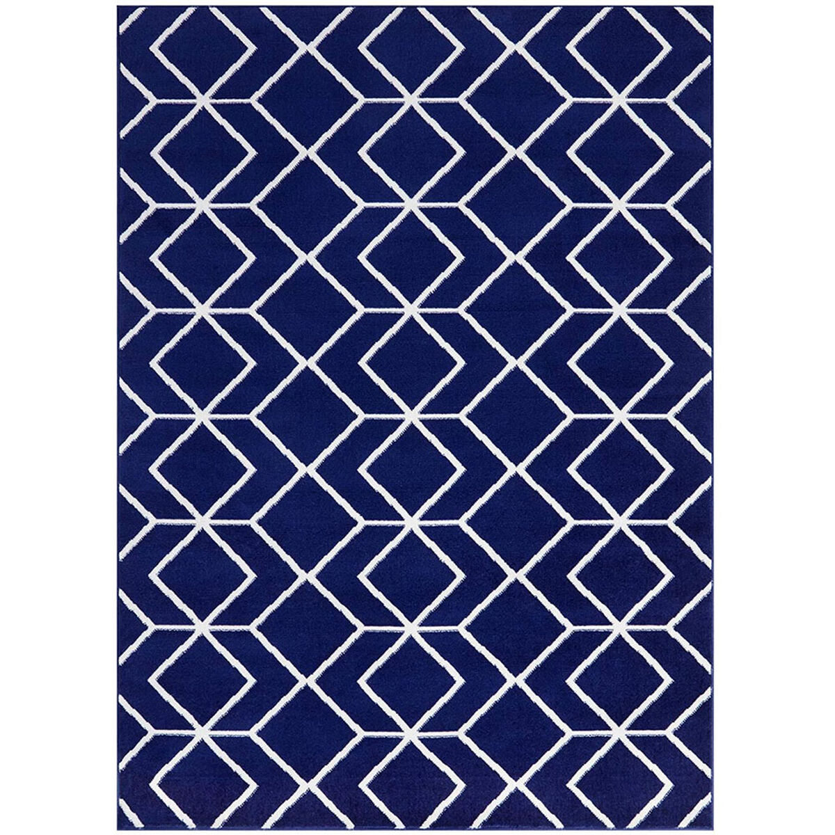 Alfombra Modalfo Kashan King 153 x 213 cm Azul Marino