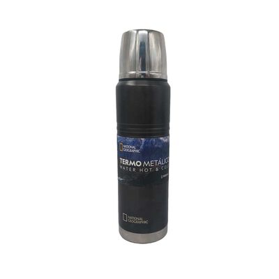Imagen 1 del producto Termo Metalico National Geographic 1000Ml Negro