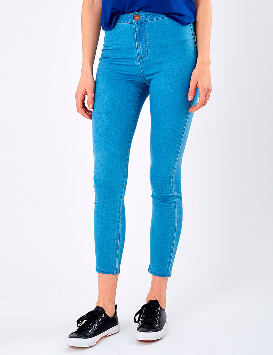 Jeans Tiro Alto Mujer Icono