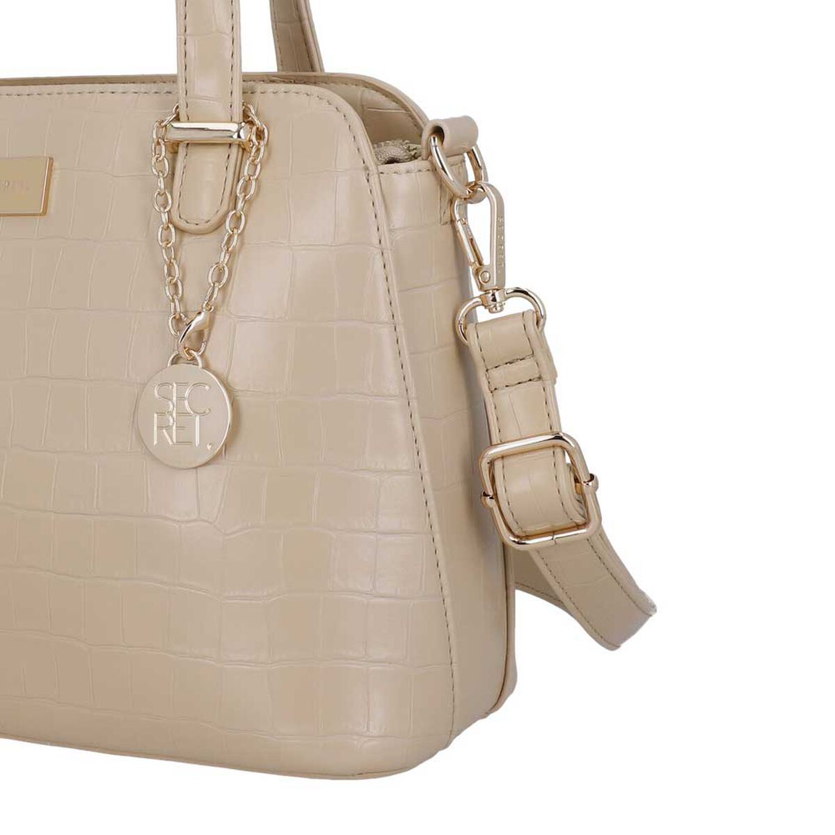 Cartera Bandolera Secret Osaka SC7 Mediana Beige