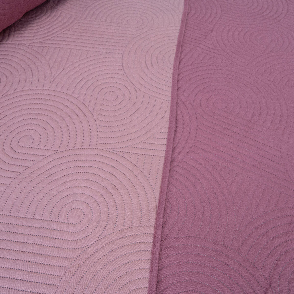 Quilt Doral Hotpress Bi-Color 1,5 Plazas Rosa