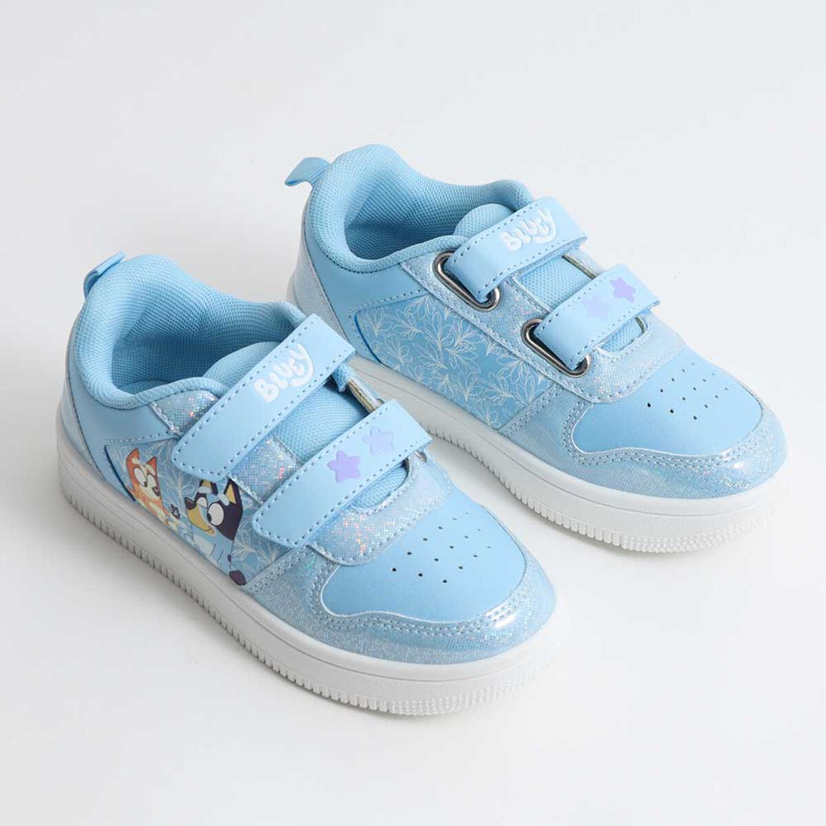 Zapatilla Urbana Con Glitter Toddlera Bluey