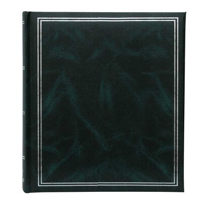 Álbum para Fotos Cartón Vgo Clásico Liso con Memo 200 Fotos Verde