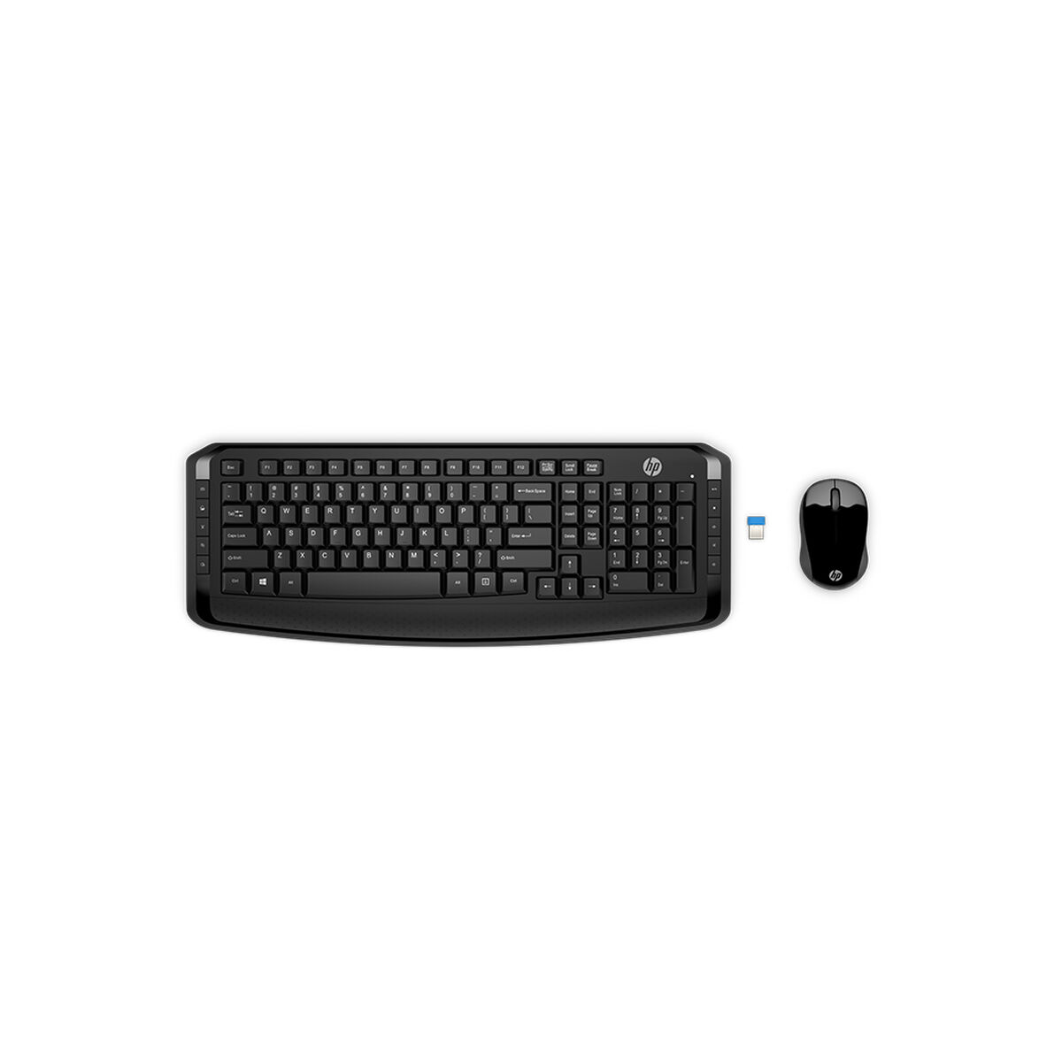 Combo Teclado Mouse HP 300 Wireless Abc