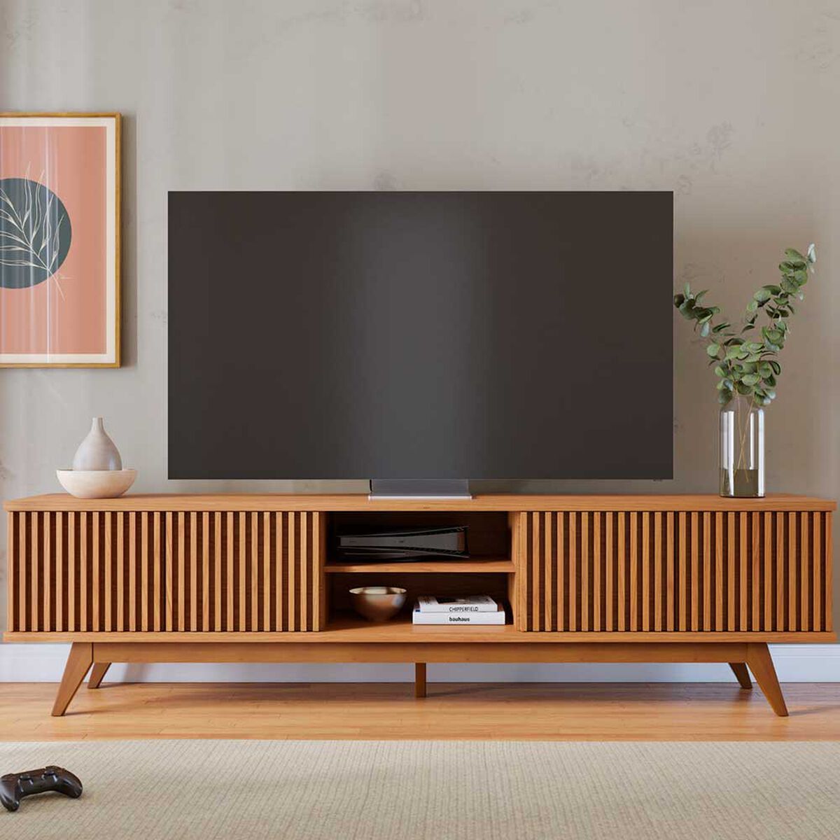Rack TV Onessta Fortaleza Hasta 85" Café