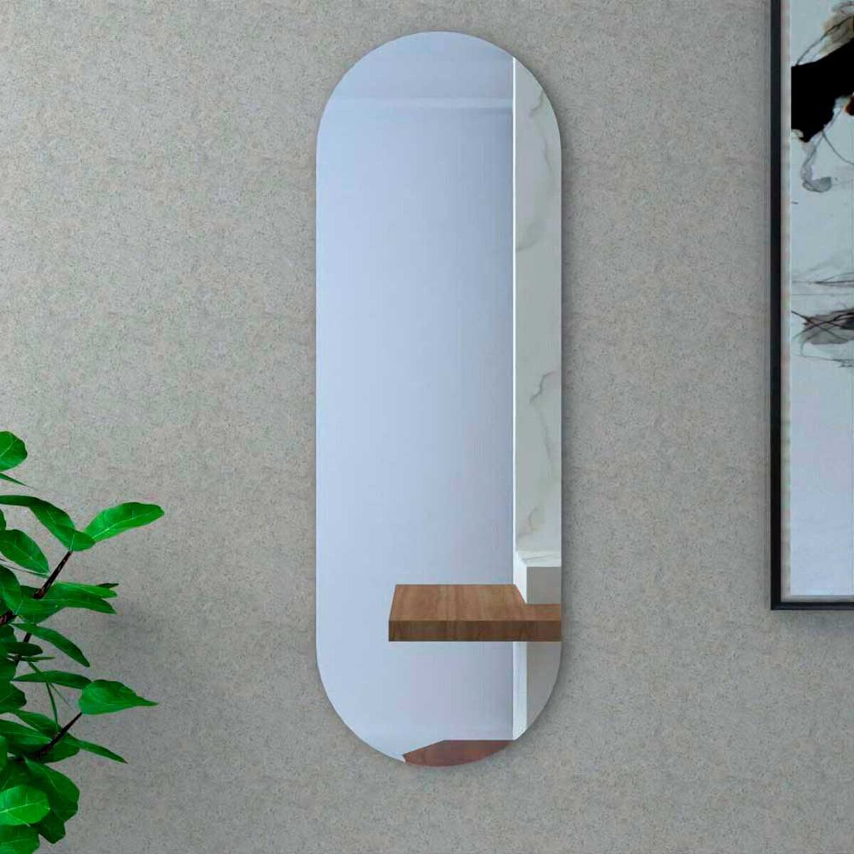 Espejo de Vidrio TuHome Lucera 120 x 40 cm