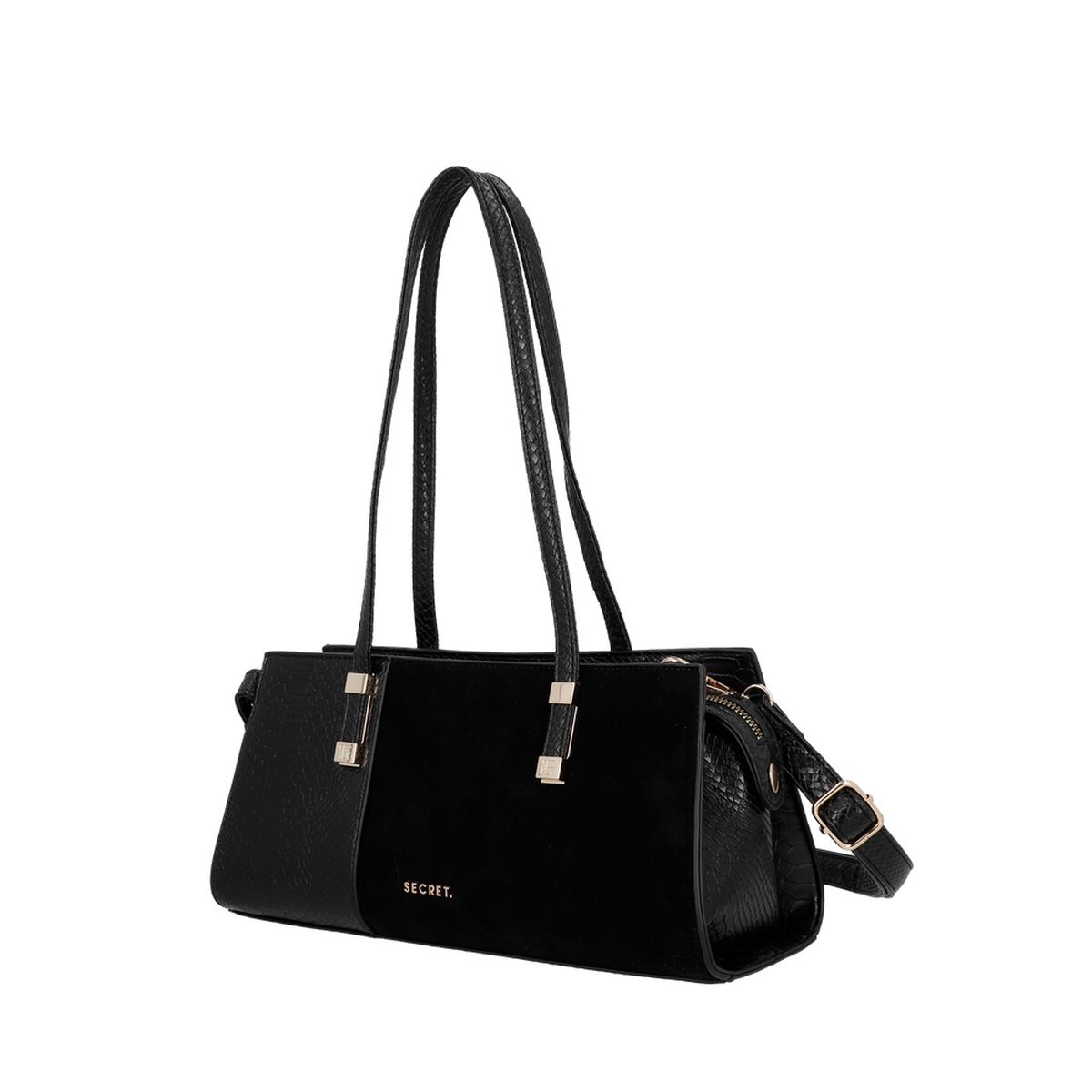 Cartera de Mano Secret Zagreb SC7 Grande Negro