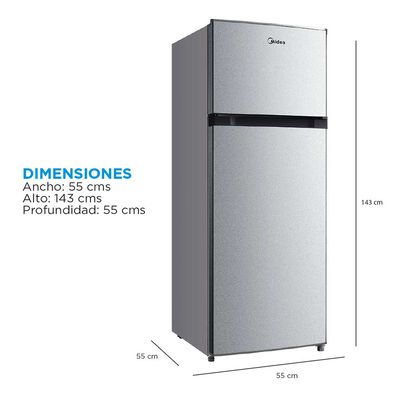 Imagen 2 del producto Refrigerador Frío Directo Midea MDRT294FGE50 204 lts.