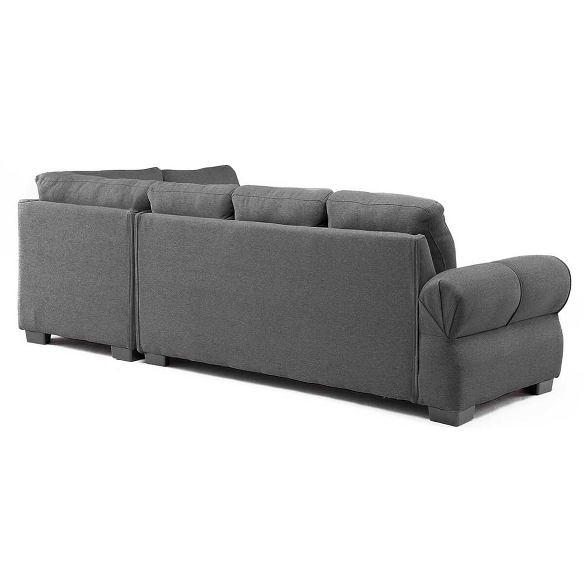 Sof&aacute; Seccional Living Factory Michigan 6 Cuerpos Gris