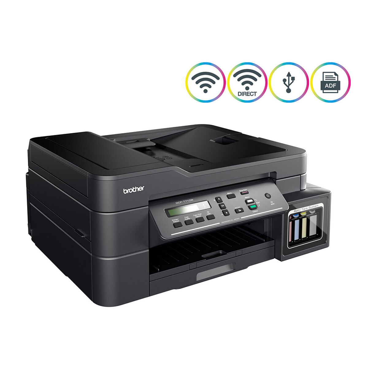 Multifuncional Brother Tinta Continua DCP-T710W WiFi