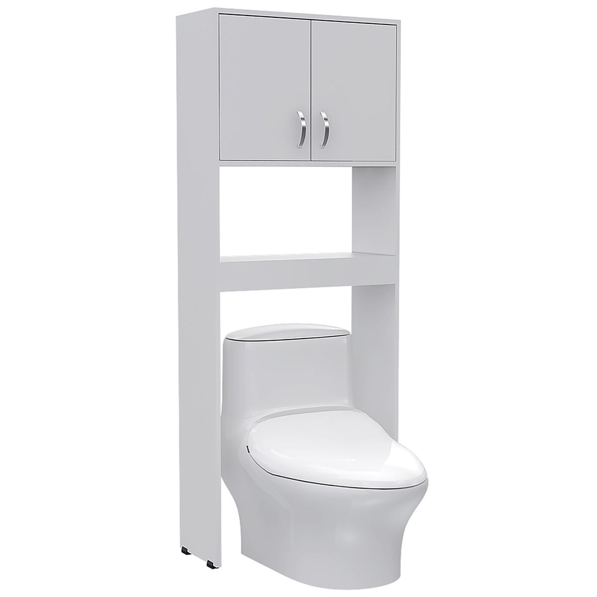 Combo Gabinete + Mueble Lavamanos + Optimizador Baño + Mueble Auxiliar  TuHome Big Bath