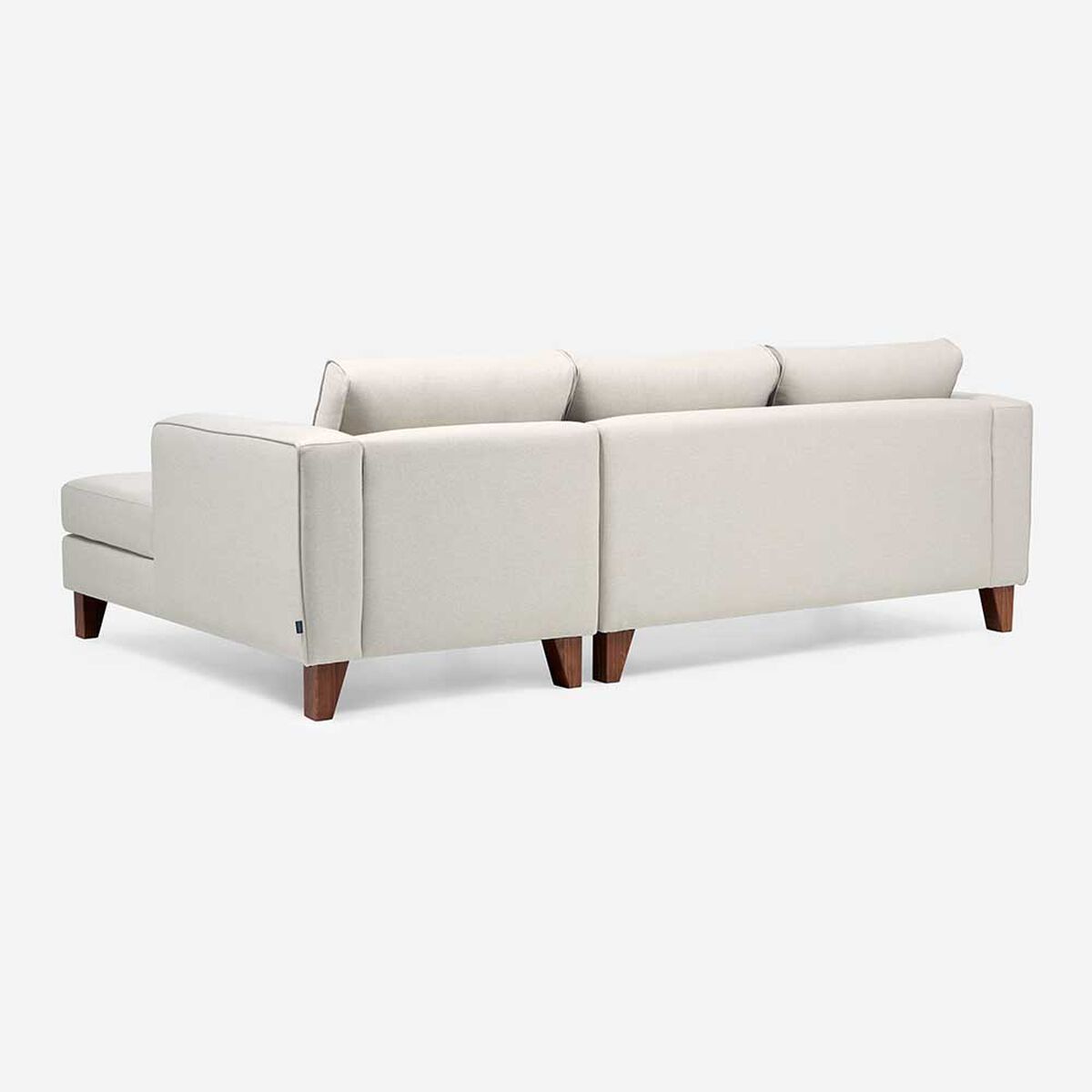 Sofá Seccional Rosen Parma 3 cuerpos Natural