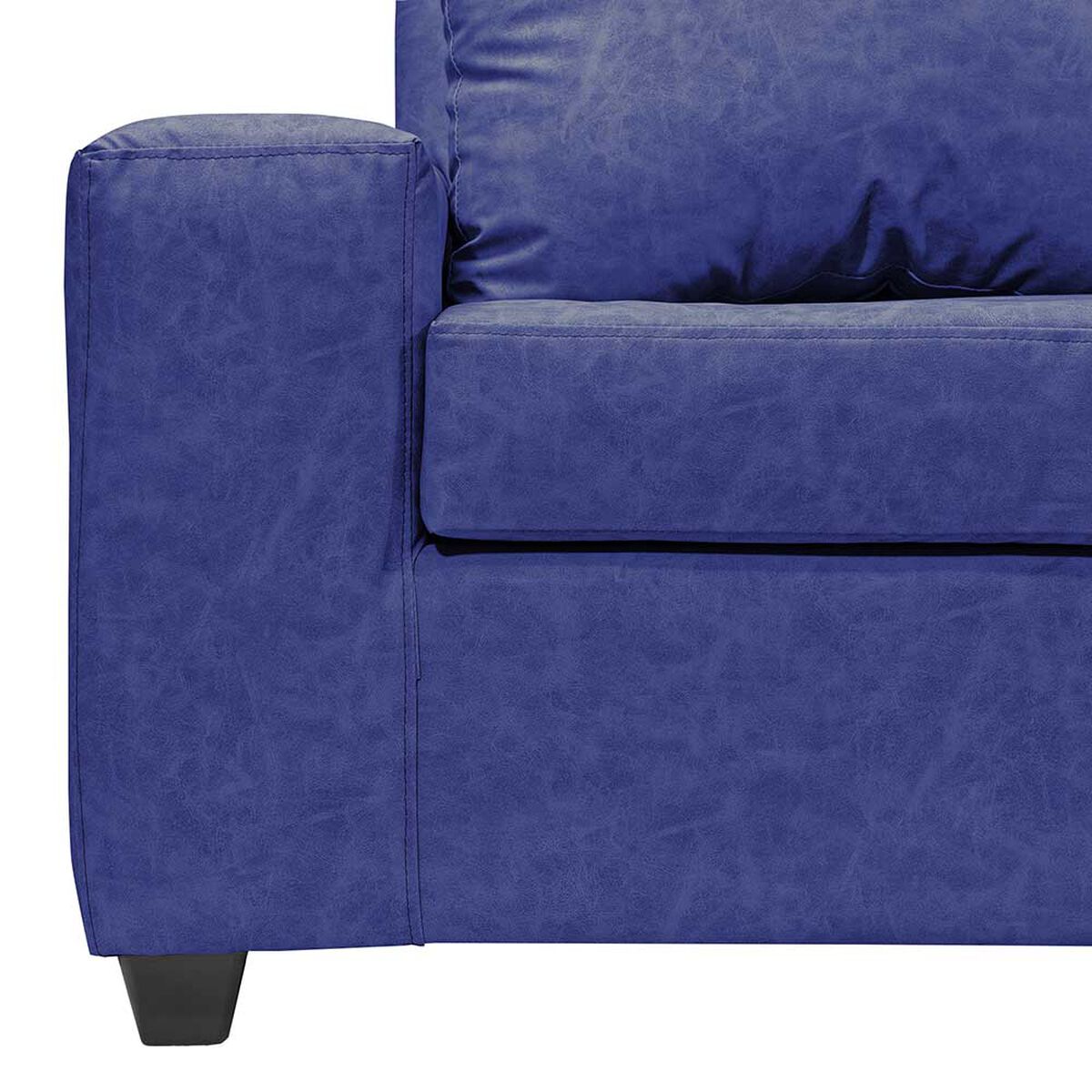 Sofá Seccional Innovamuebles Kahlo 3 Cuerpos Azul