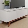 Rack TV Decocasa Flyn Hasta 75" Blanco
