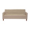 Futón Latam Home Genova Lino 3 Cuerpos Beige