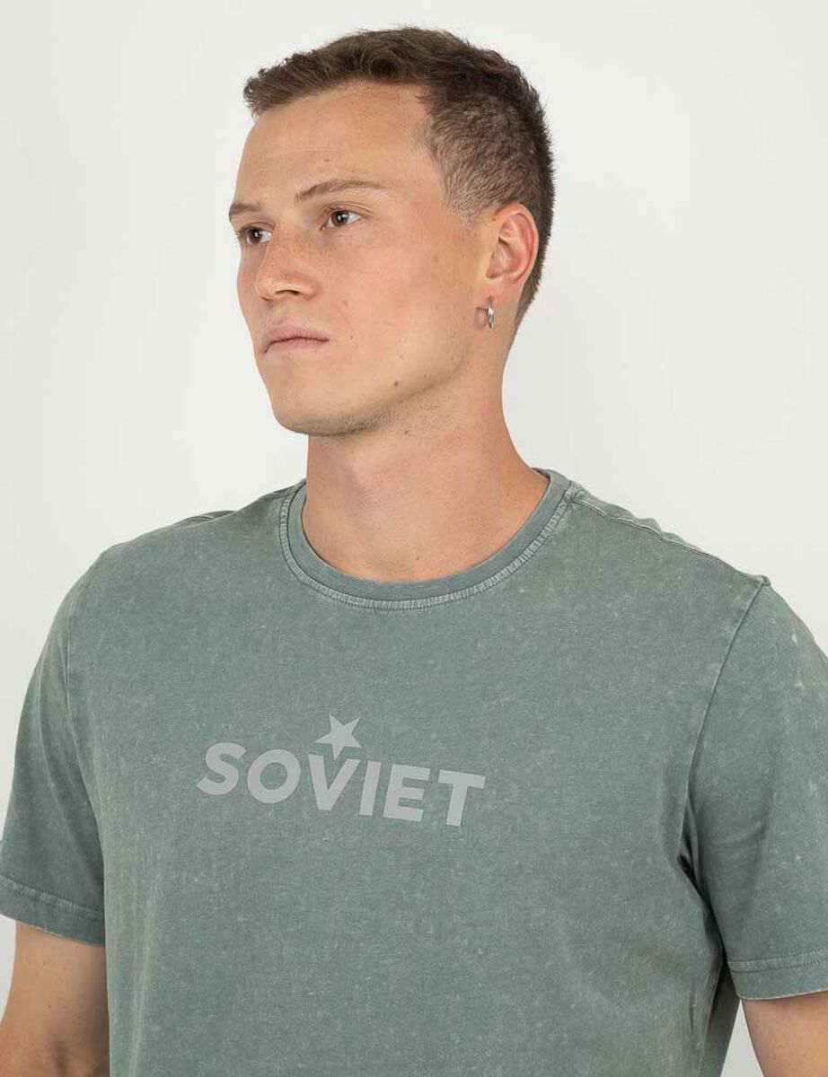 Polera Manga Corta Hombre Soviet