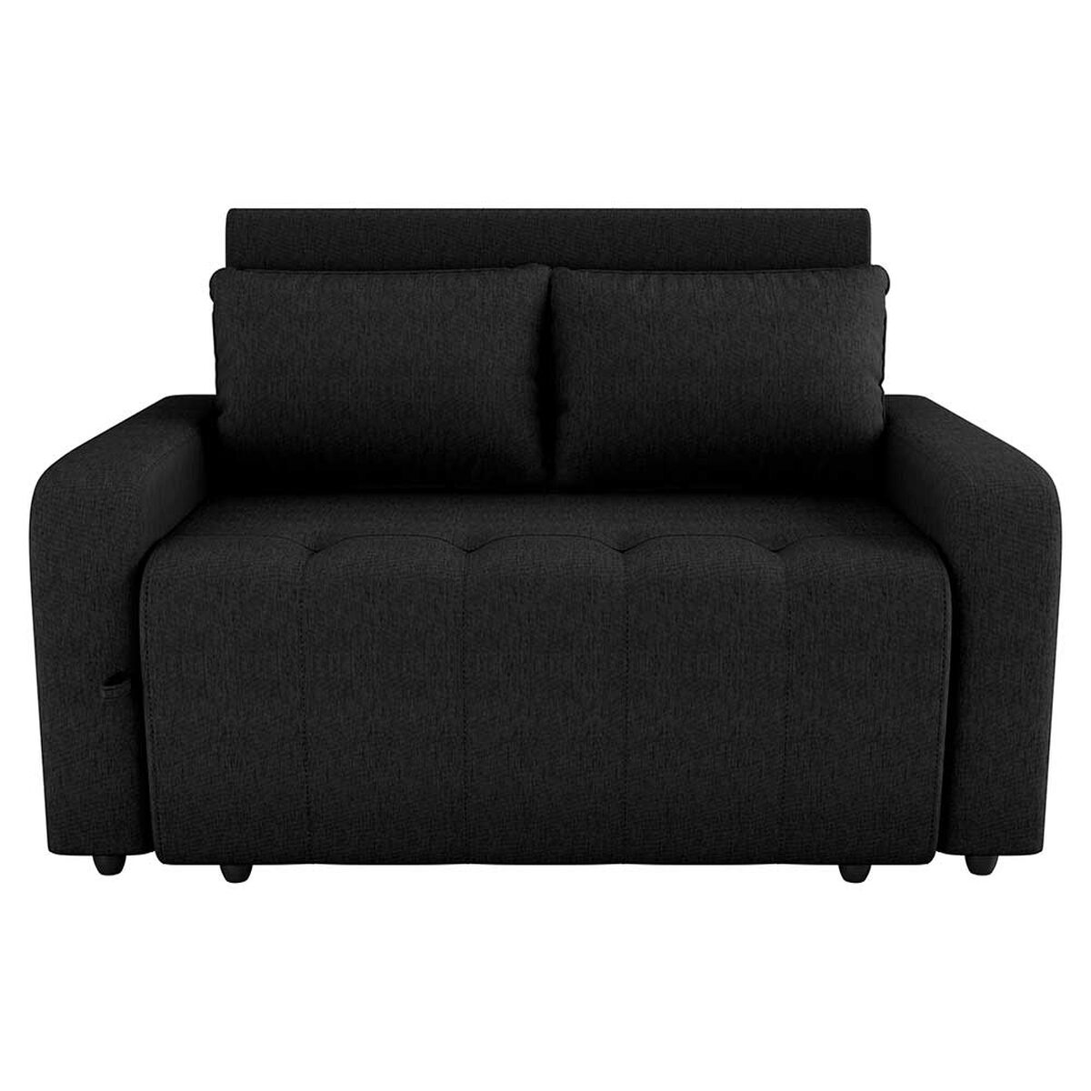 Sofa Cama Decocasa Amora G501 2 Cuerpos Negro